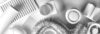 ventilation system components on white background top view