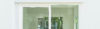 empty glass door